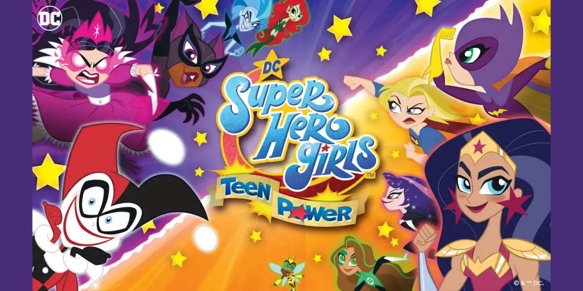 Grafika gry DC Super Hero Girls: Teen Power