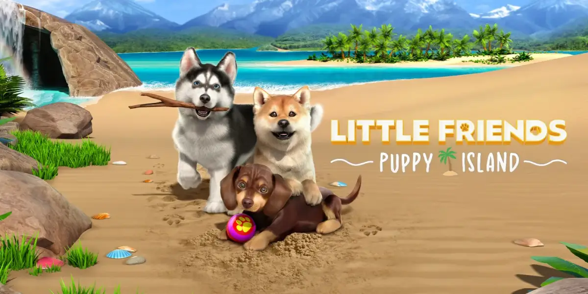 Grafika gry Little Friends: Puppy Island