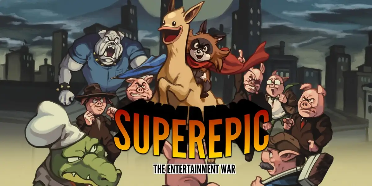 Grafika gry SuperEpic: The Entertainment War