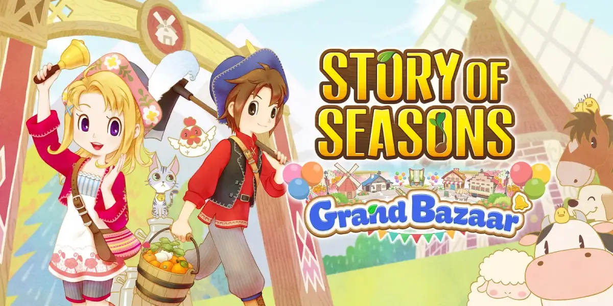 Grafika gry Story of Seasons Grand Bazaar