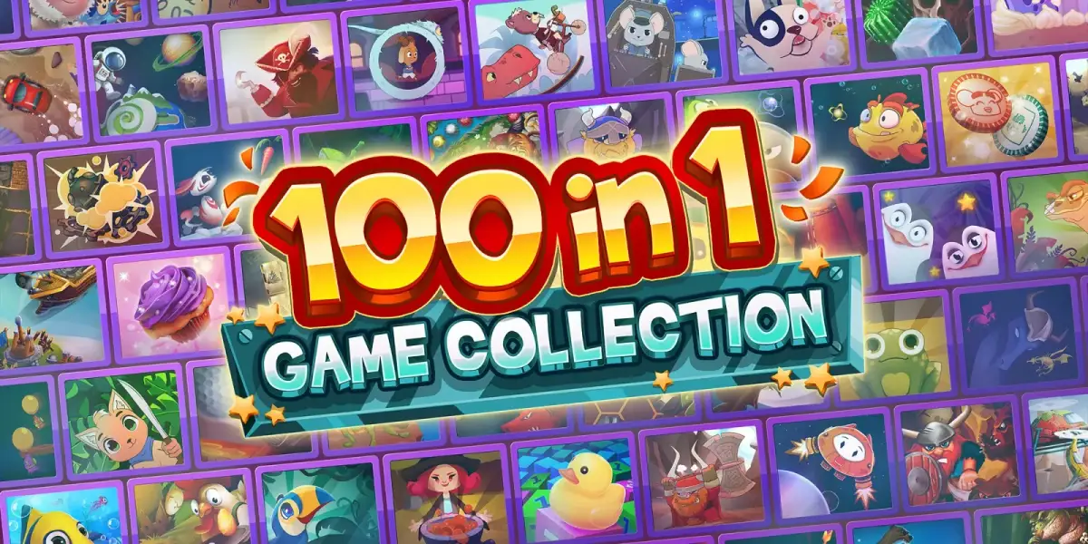 Grafika gry 100 in 1 Game Collection