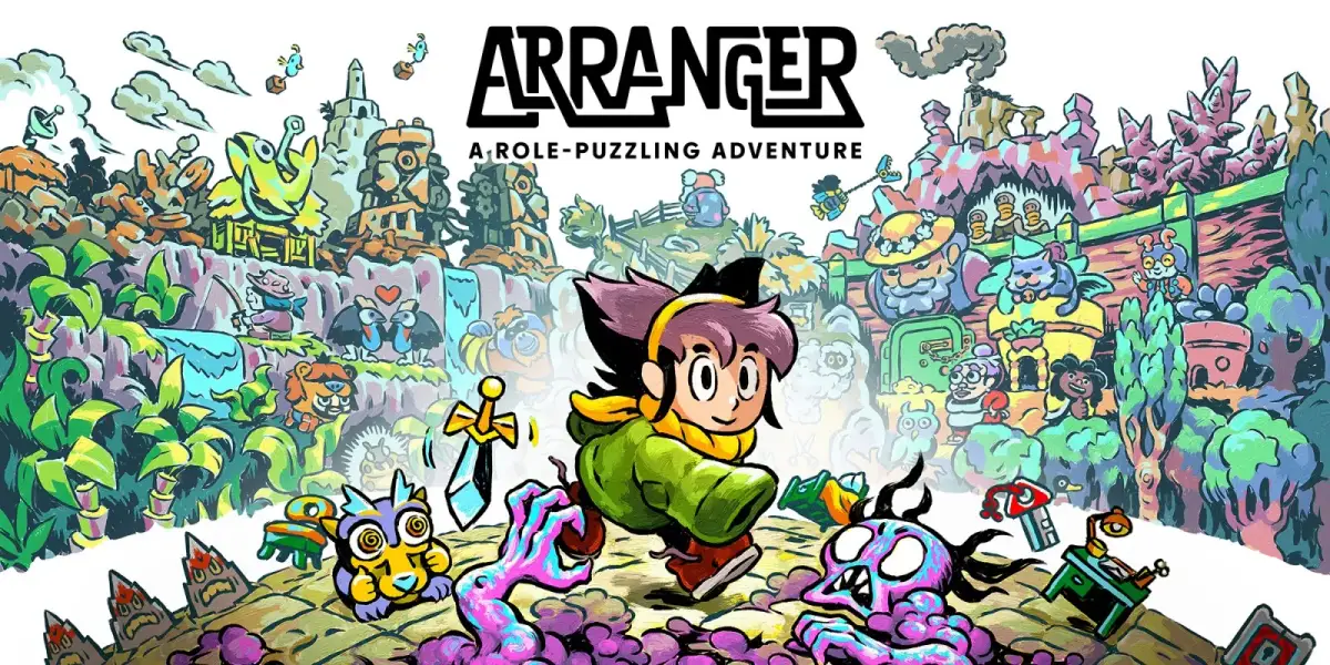 Grafika gry Arranger: A Role-Puzzling Adventure