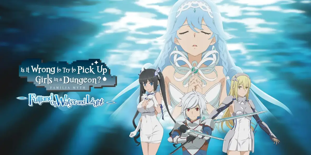 Grafika gry Is It Wrong to Try to Pick Up Girls in a Dungeon? Familia Myth Fulland of Water and Light