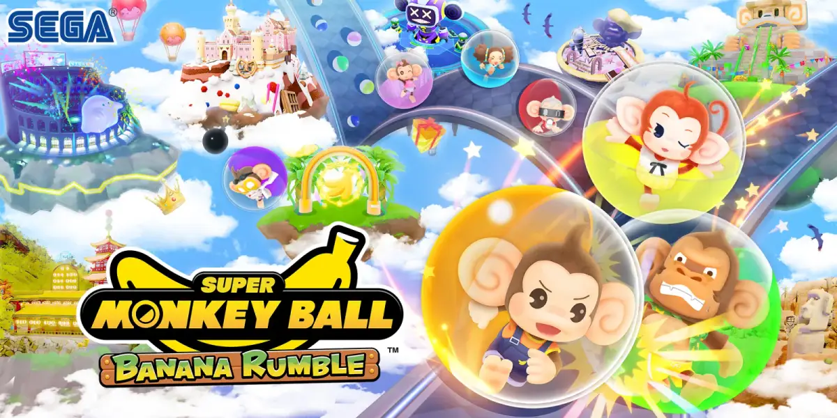 Grafika gry Super Monkey Ball: Banana Rumble