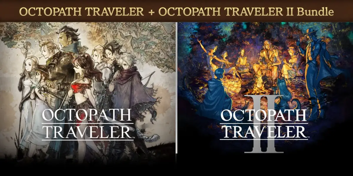 Grafika gry Octopath Traveler + Octopath Traveler II Bundle