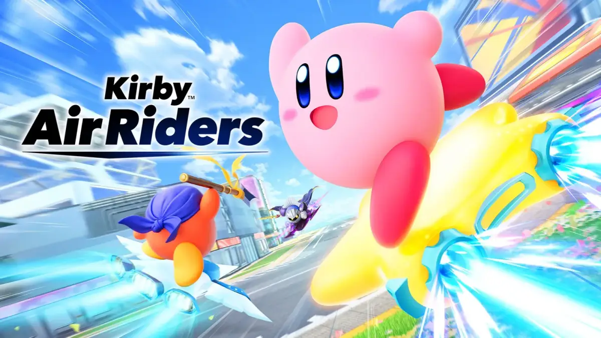 Grafika gry Kirby Air Riders