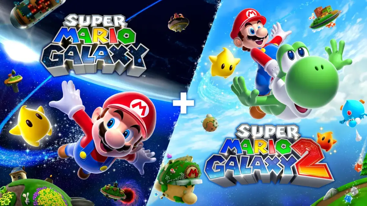 Grafika gry Super Mario Galaxy + Super Mario Galaxy 2