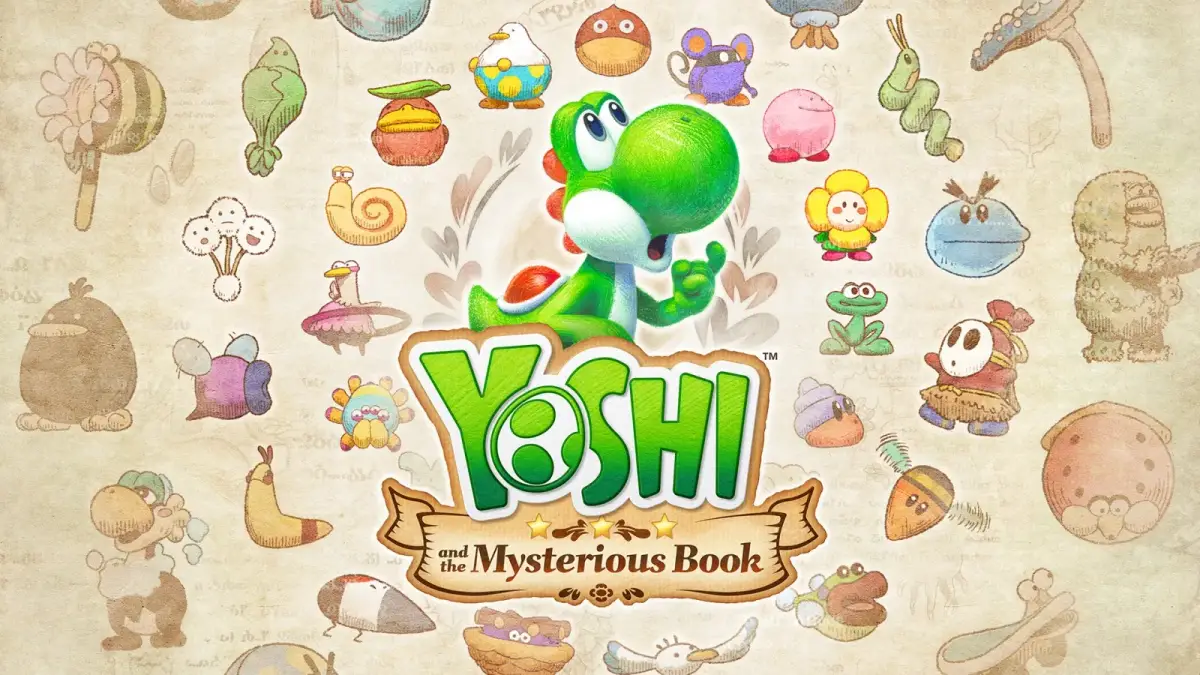 Grafika gry Yoshi and the Mysterious Book