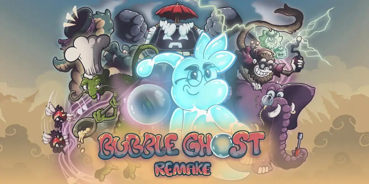 Grafika gry Bubble Ghost Remake