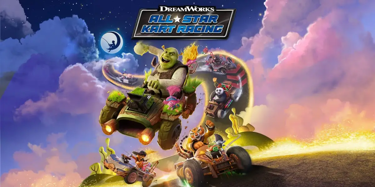 Grafika gry DreamWorks All-Star Kart Racing
