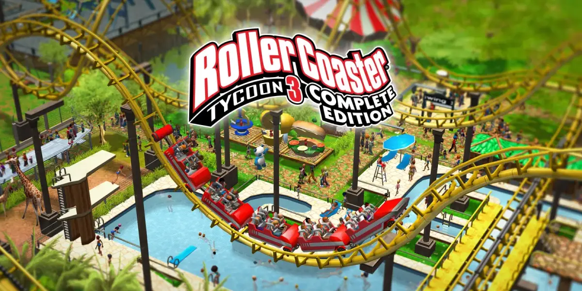 Grafika gry RollerCoaster Tycoon 3 Complete Edition