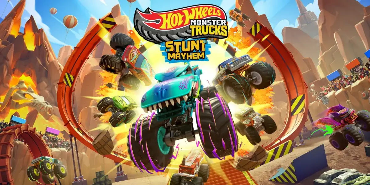 Grafika gry Hot Wheels Monster Trucks: Stunt Mayhem