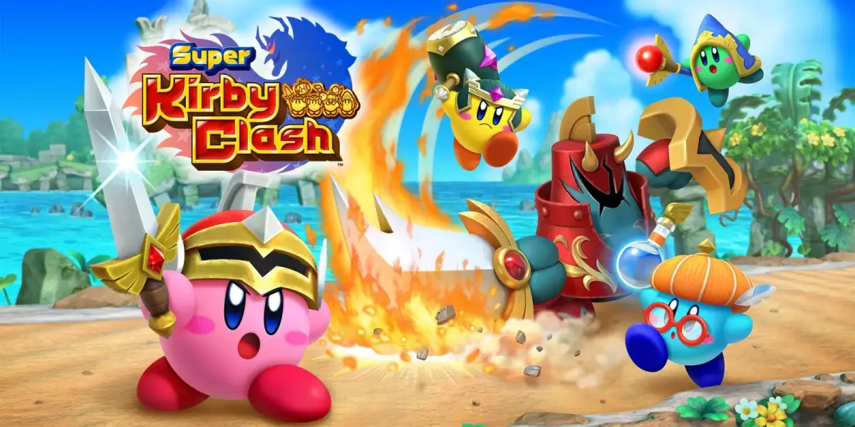Grafika gry Super Kirby Clash