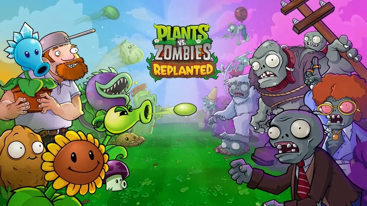 Grafika gry Plants vs. Zombies : Replanted