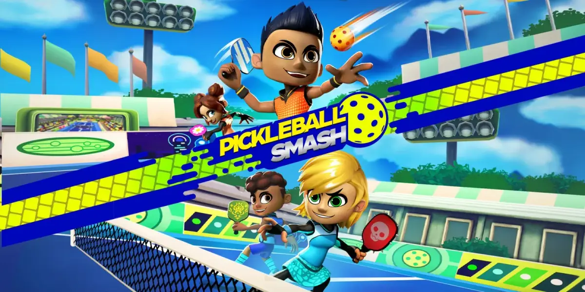 Grafika gry Pickleball Smash