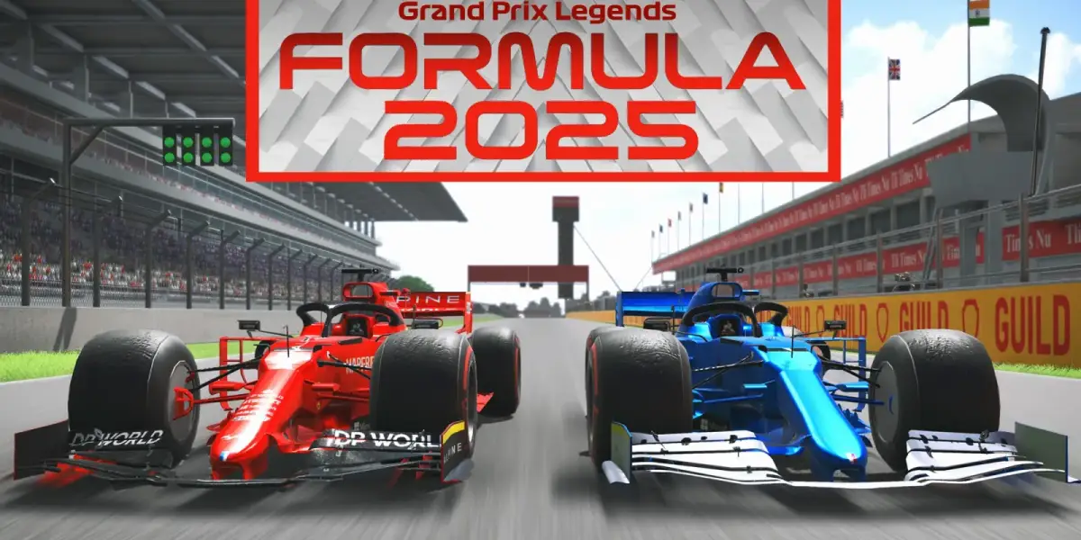 Grafika gry Formula 2025 : Grand Prix Legends