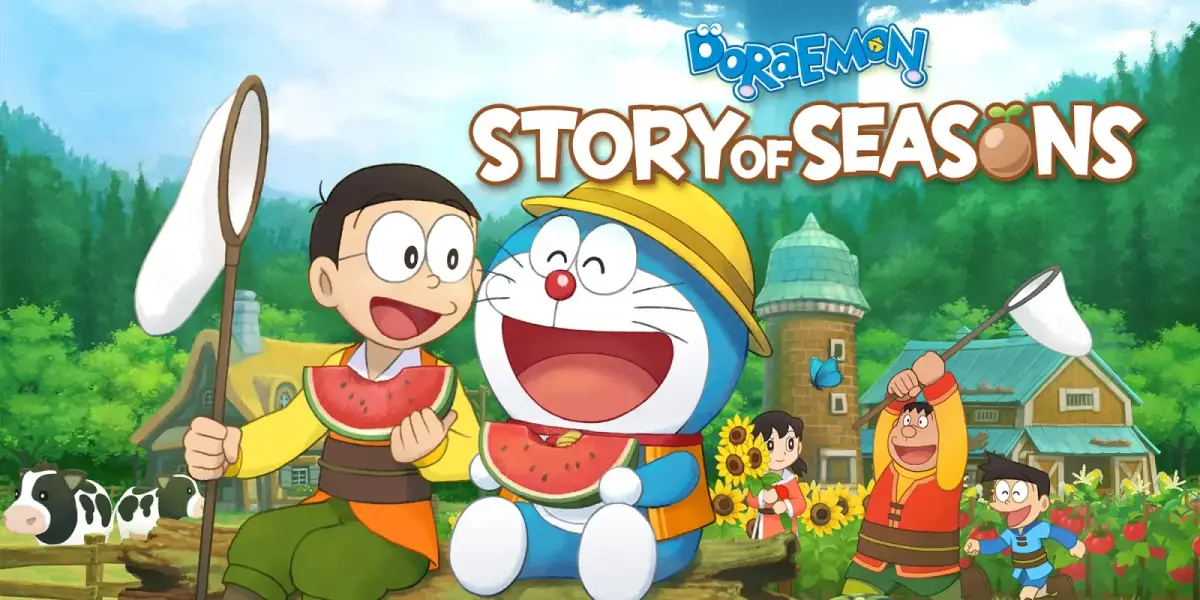 Grafika gry Doraemon Story of Seasons
