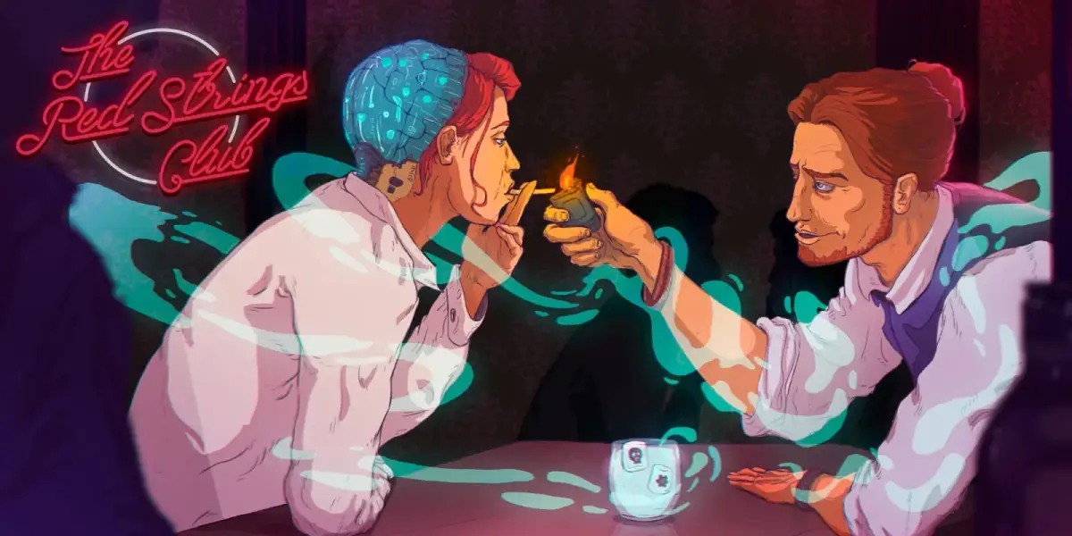 Grafika gry The Red Strings Club