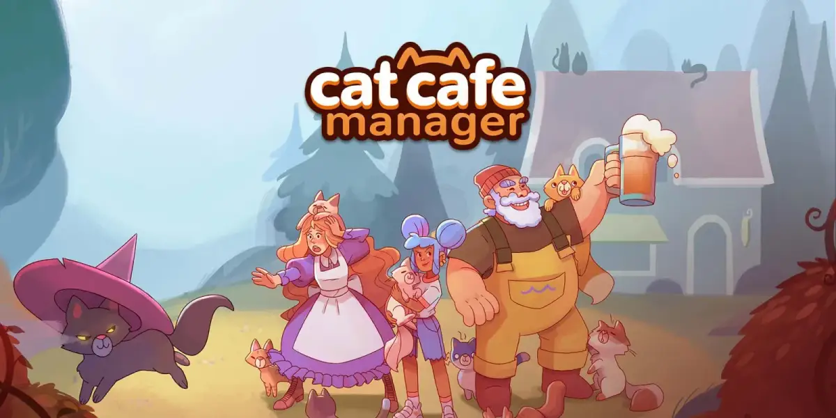 Grafika gry Cat Cafe Manager