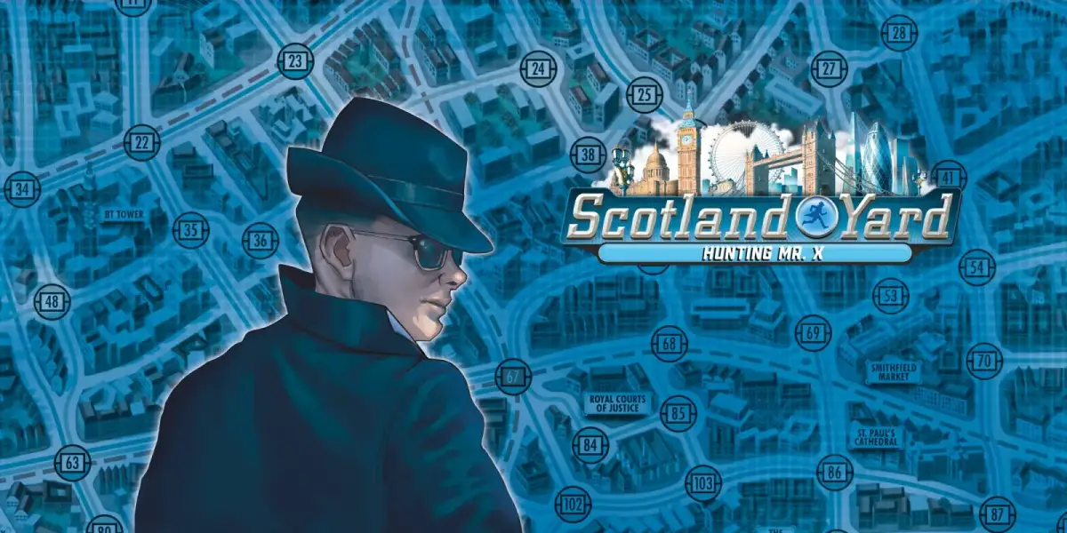Grafika gry Scotland Yard – Hunting Mister X