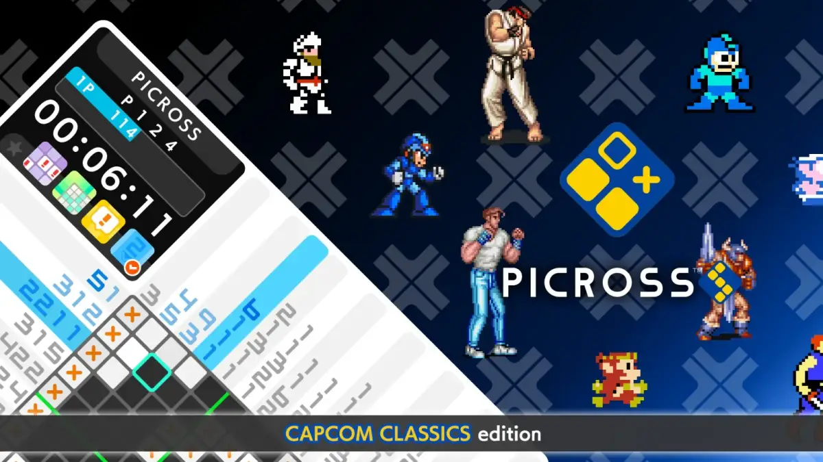 Grafika gry PICROSS S CAPCOM CLASSICS edition
