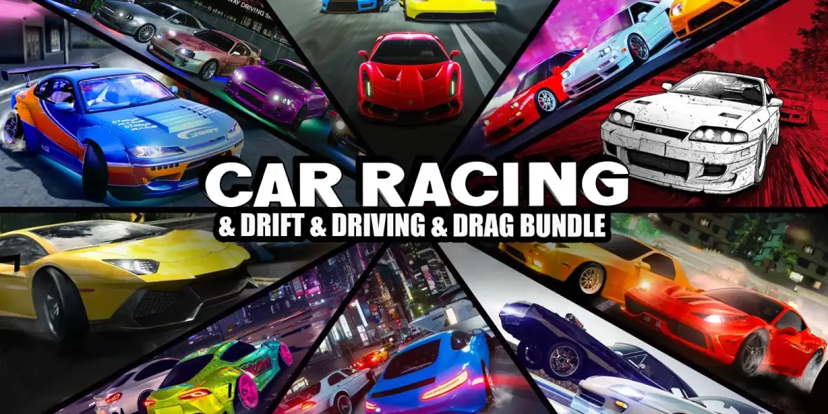 Grafika gry CAR RACING & DRIFT & DRIVING & DRAG BUNDLE