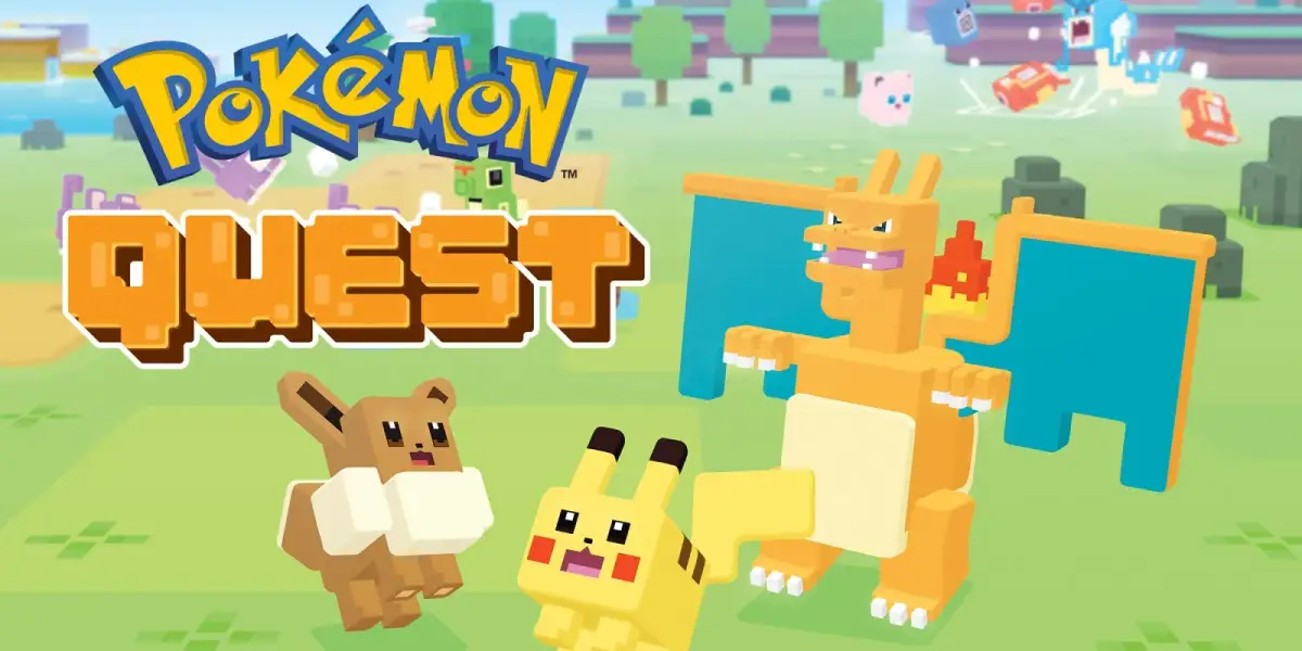 Grafika gry Pokémon Quest