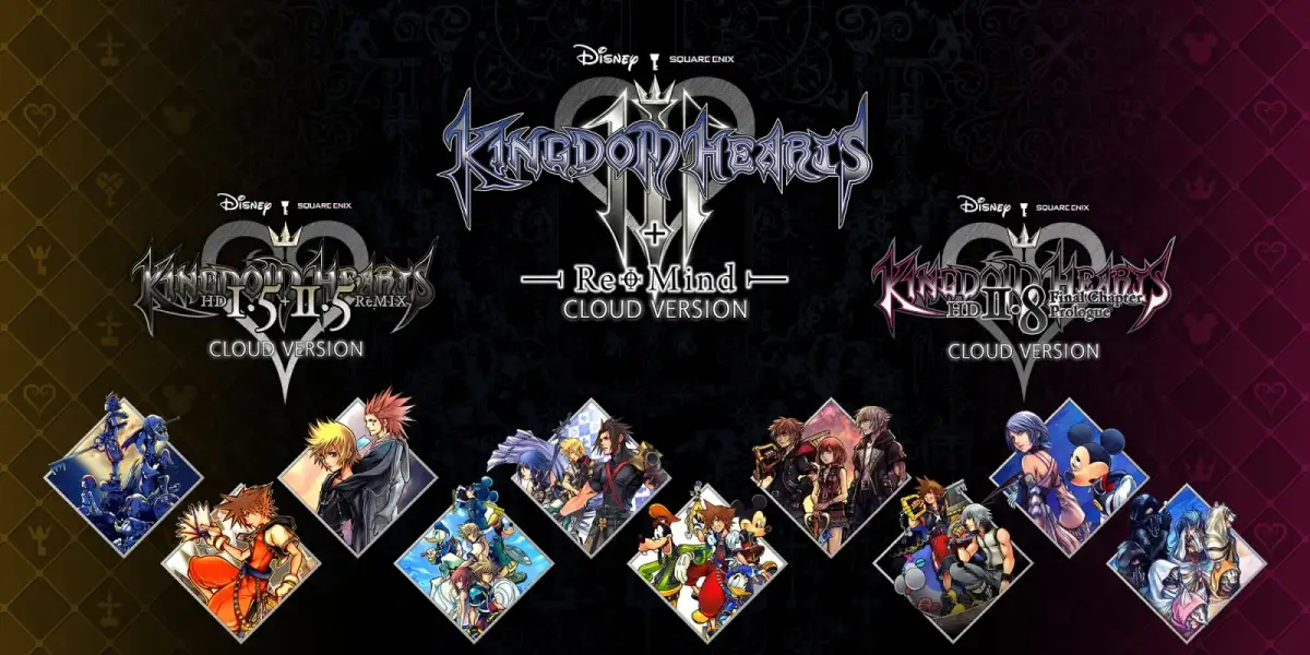 Grafika gry KINGDOM HEARTS INTEGRUM MASTERPIECE for Cloud