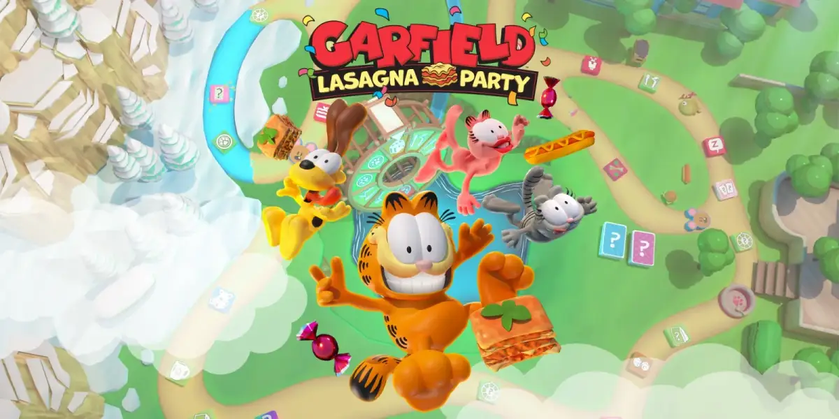 Grafika gry Garfield Lasagna Party