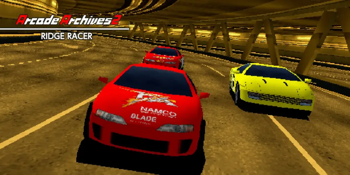 Grafika gry Arcade Archives 2 RIDGE RACER