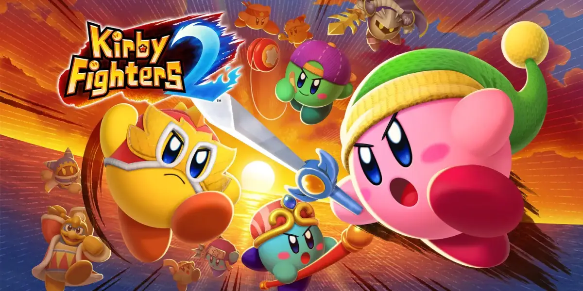 Grafika gry Kirby Fighters 2