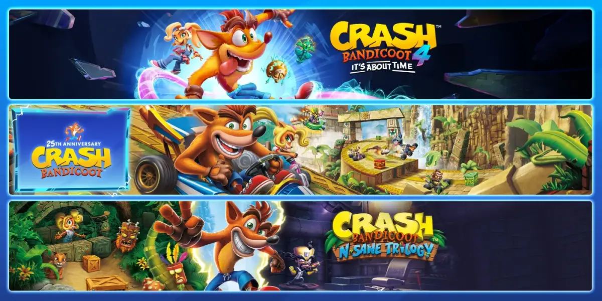 Grafika gry Crash Bandicoot - Crashiversary Bundle