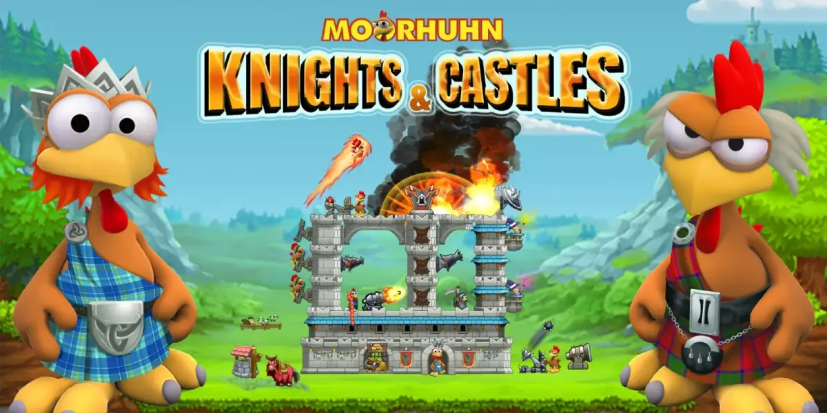 Grafika gry Moorhuhn Knights & Castles
