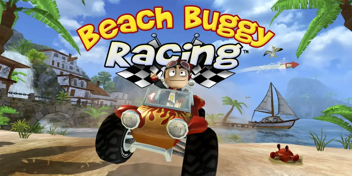 Grafika gry Beach Buggy Racing