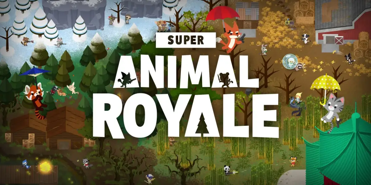 Grafika gry Super Animal Royale