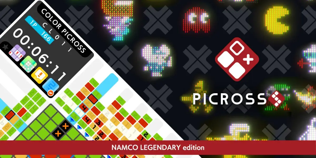 Grafika gry PICROSS S NAMCO LEGENDARY edition