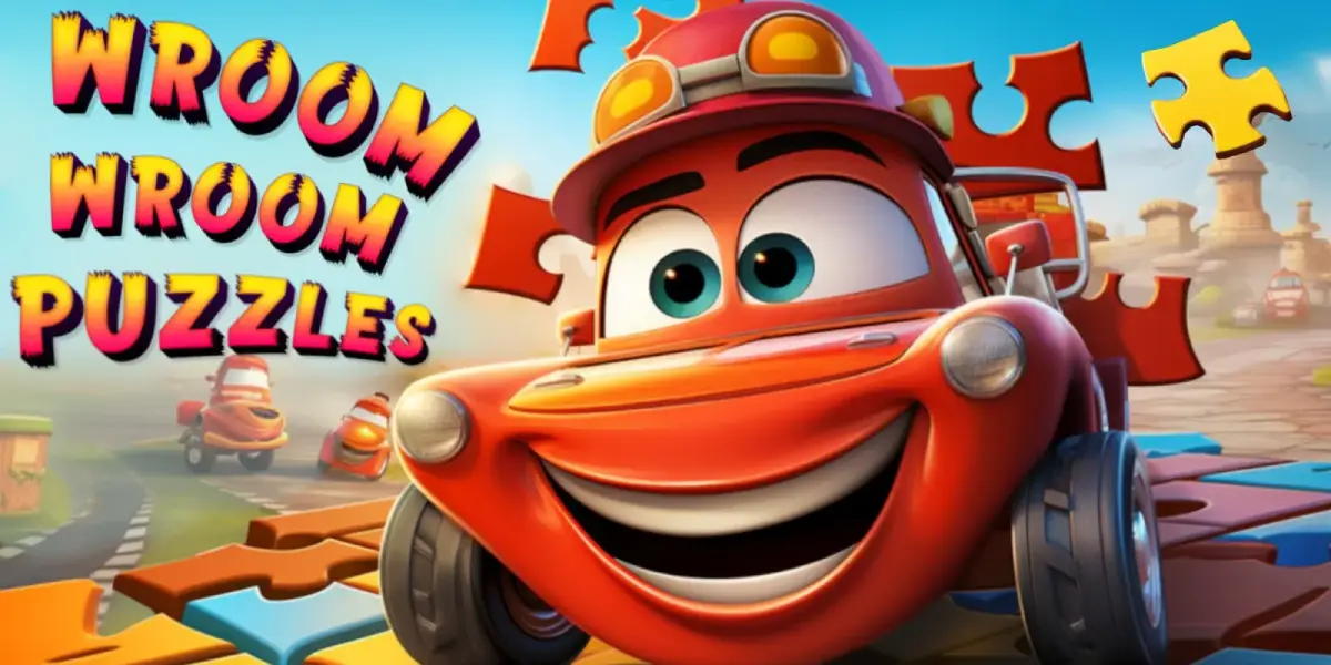 Grafika gry Wroom Wroom Puzzles