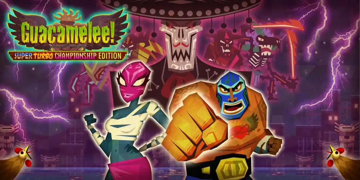 Grafika gry Guacamelee! Super Turbo Championship Edition