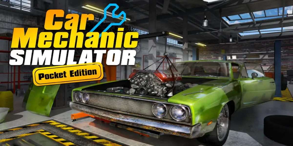 Grafika gry Car Mechanic Simulator Pocket Edition