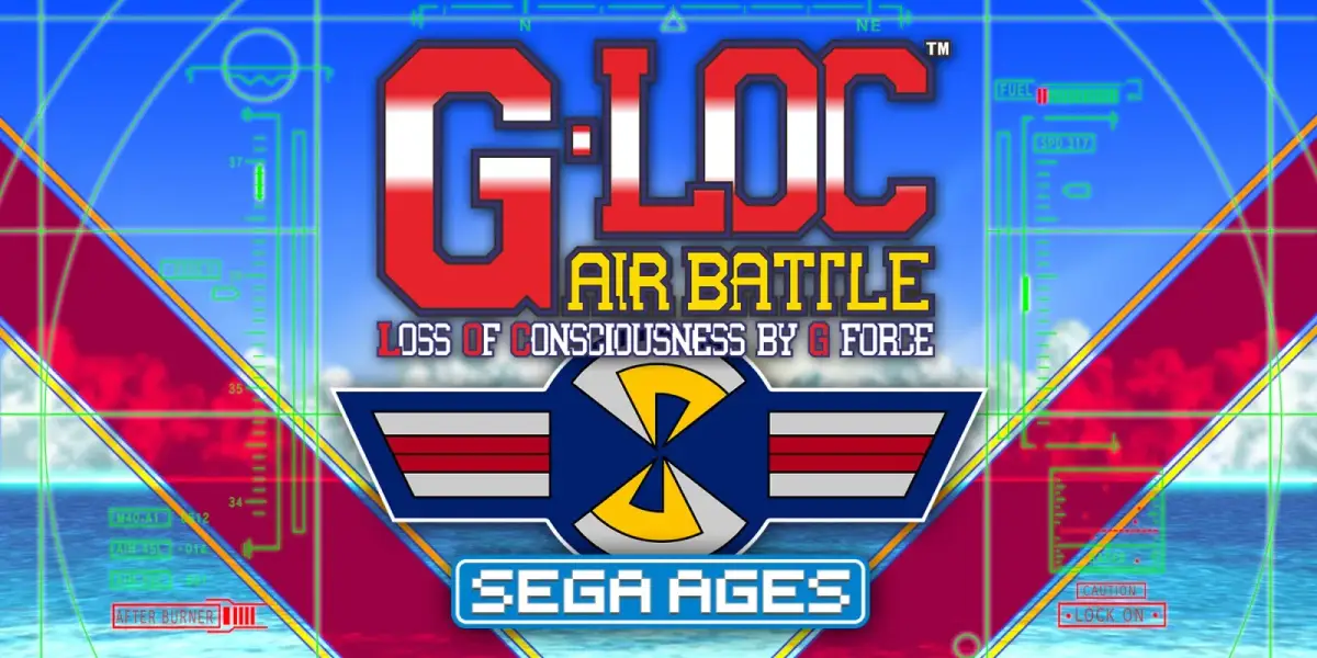 Grafika gry SEGA AGES G-LOC AIR BATTLE