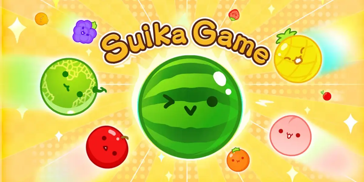 Grafika gry Suika Game