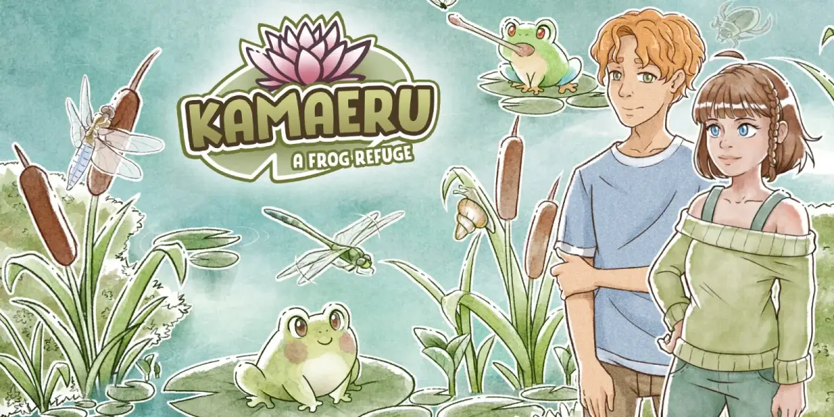 Grafika gry Kamaeru: A Frog Refuge