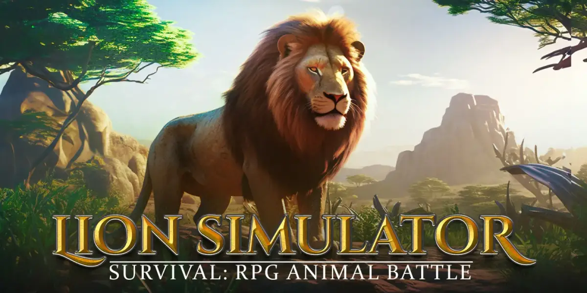 Grafika gry Lion Simulator Survival: RPG Animal Battle