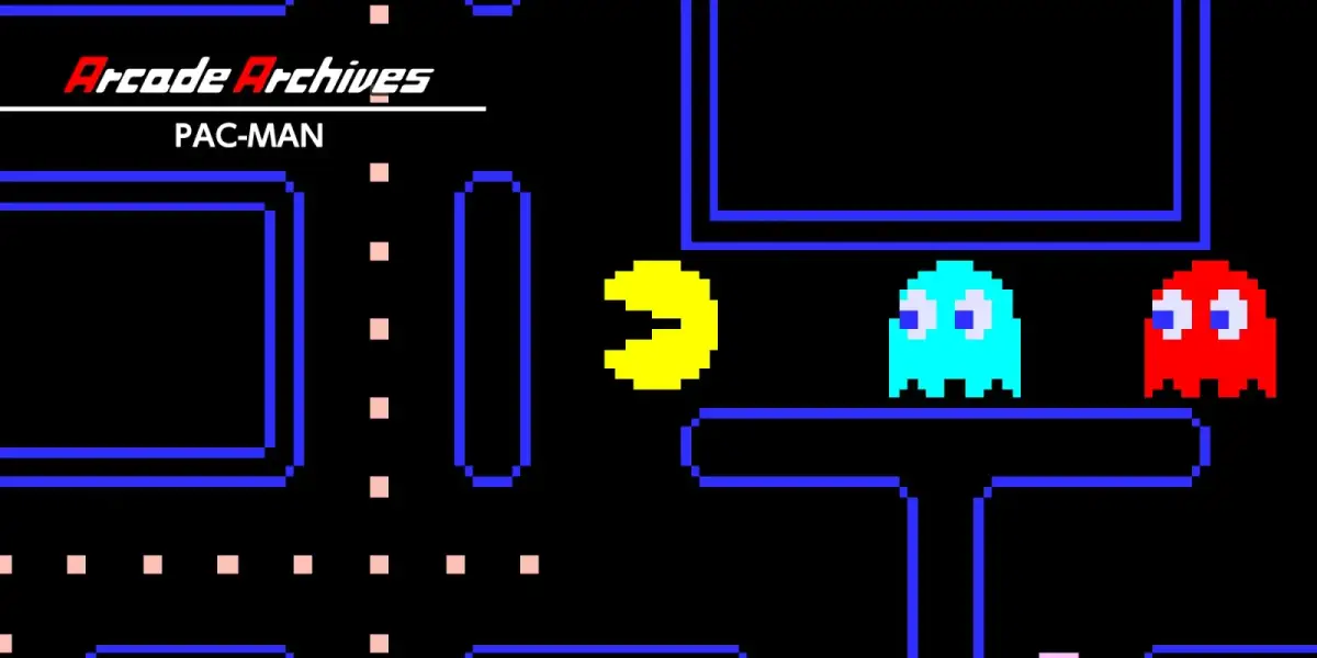 Grafika gry Arcade Archives PAC-MAN