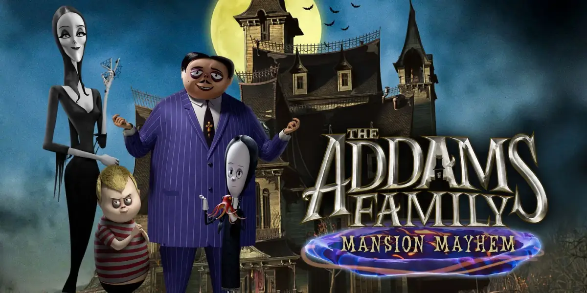 Grafika gry The Addams Family: Mansion Mayhem