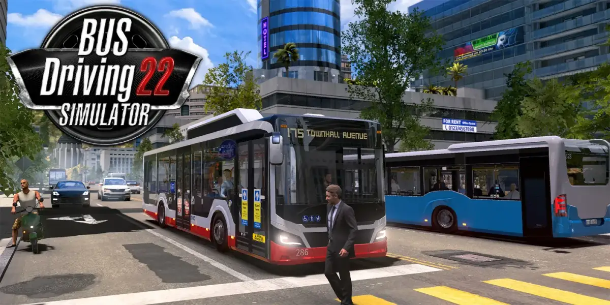 Grafika gry Bus Driving Simulator 22