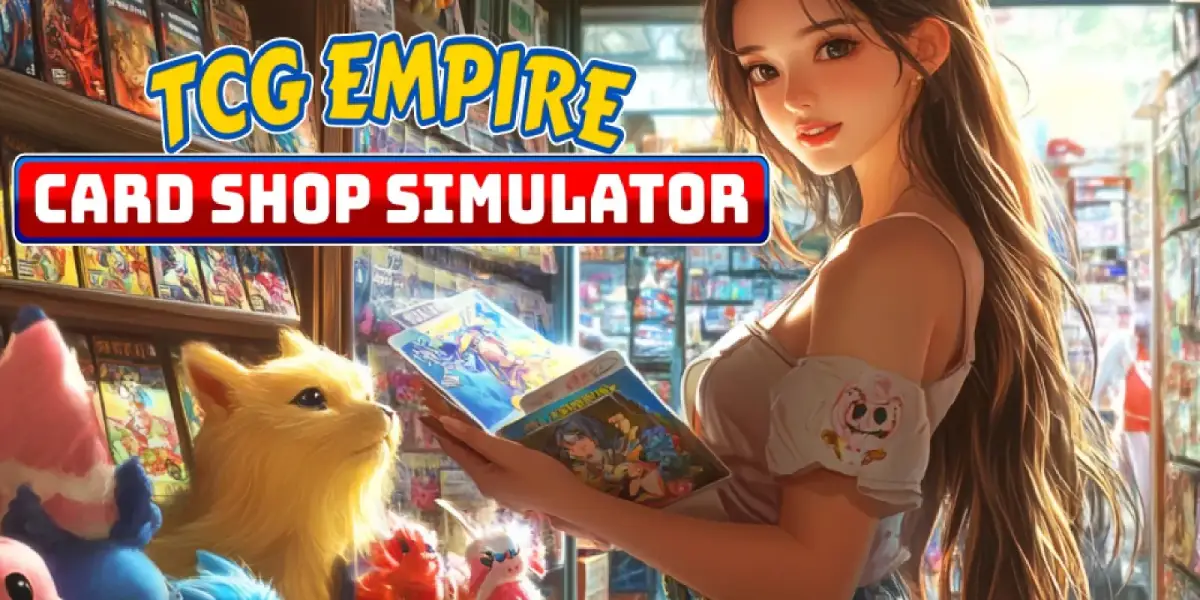 Grafika gry TCG Empire: Card Shop Simulator