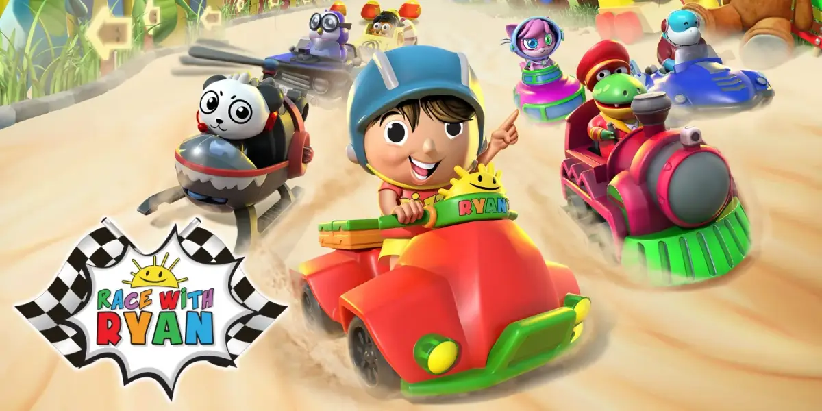 Grafika gry Race with Ryan