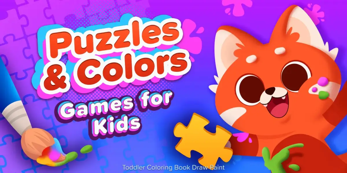 Grafika gry Puzzles & Colors Games for Kids Toddler Coloring Book Draw Paint