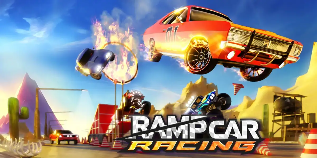 Grafika gry Ramp Car Racing
